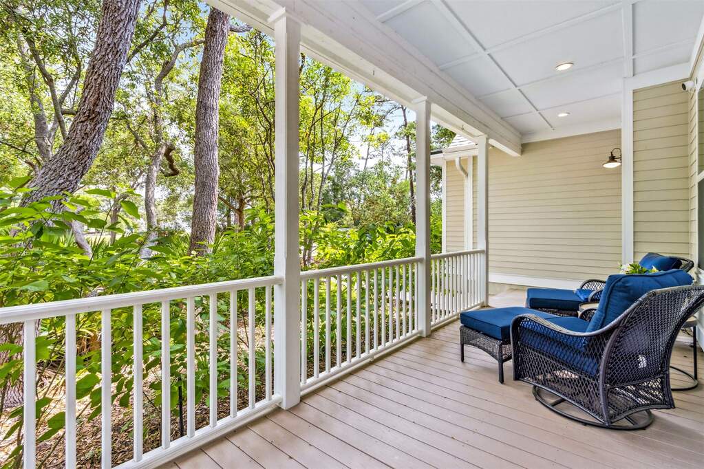 Covered front porch