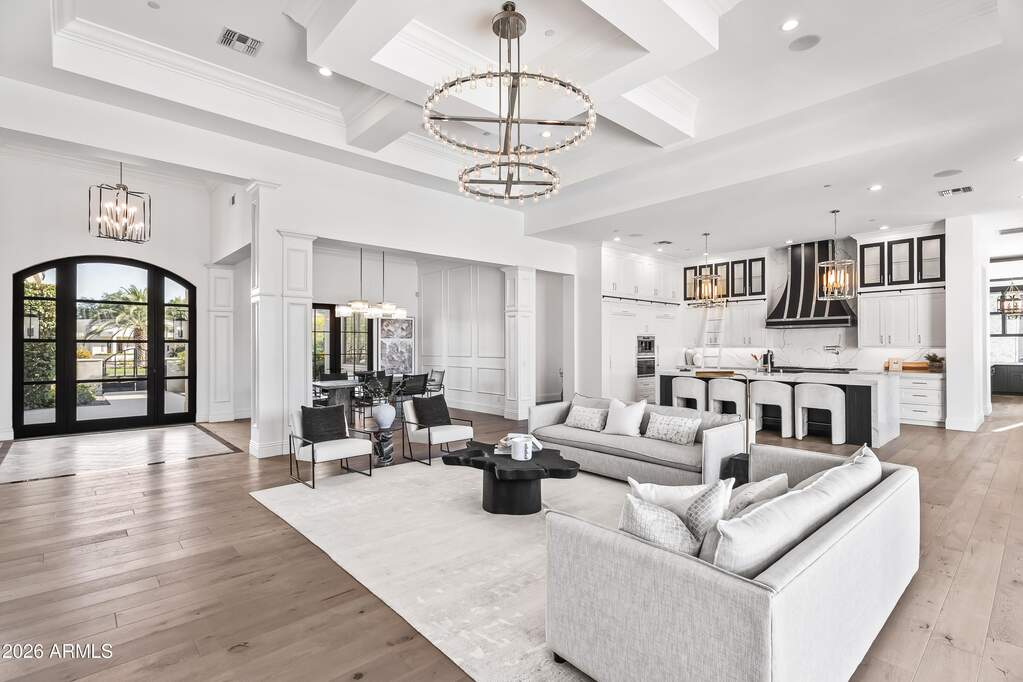 Great Room + Chef's Kitchen + Formal Dining