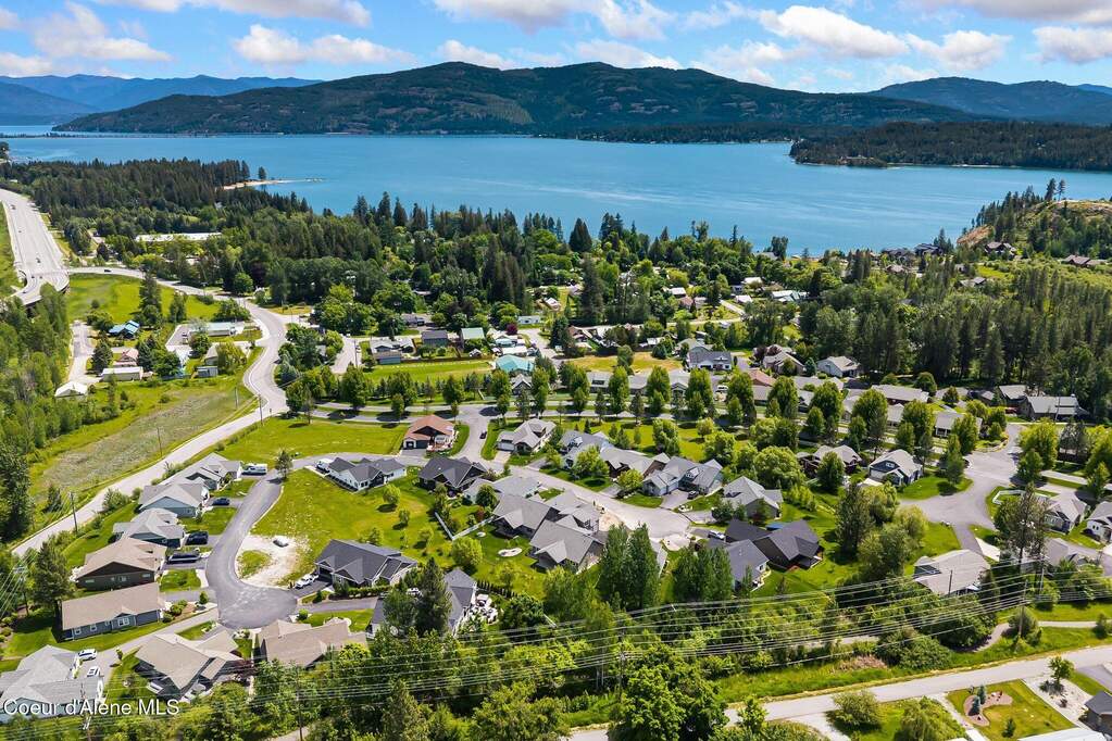 Southeast view over Pend Oreille River