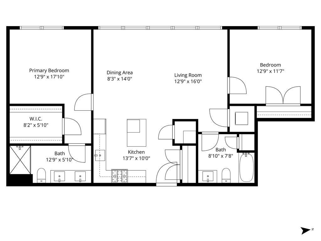 2 Bedroom Apartment/Flat's Image 17