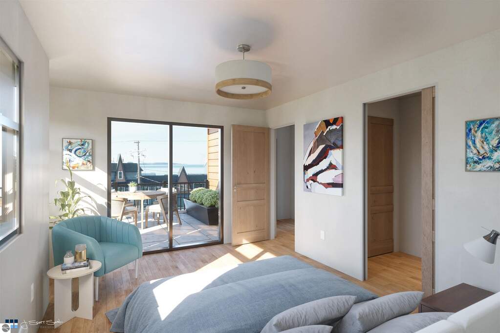 Whole floor with private terrace