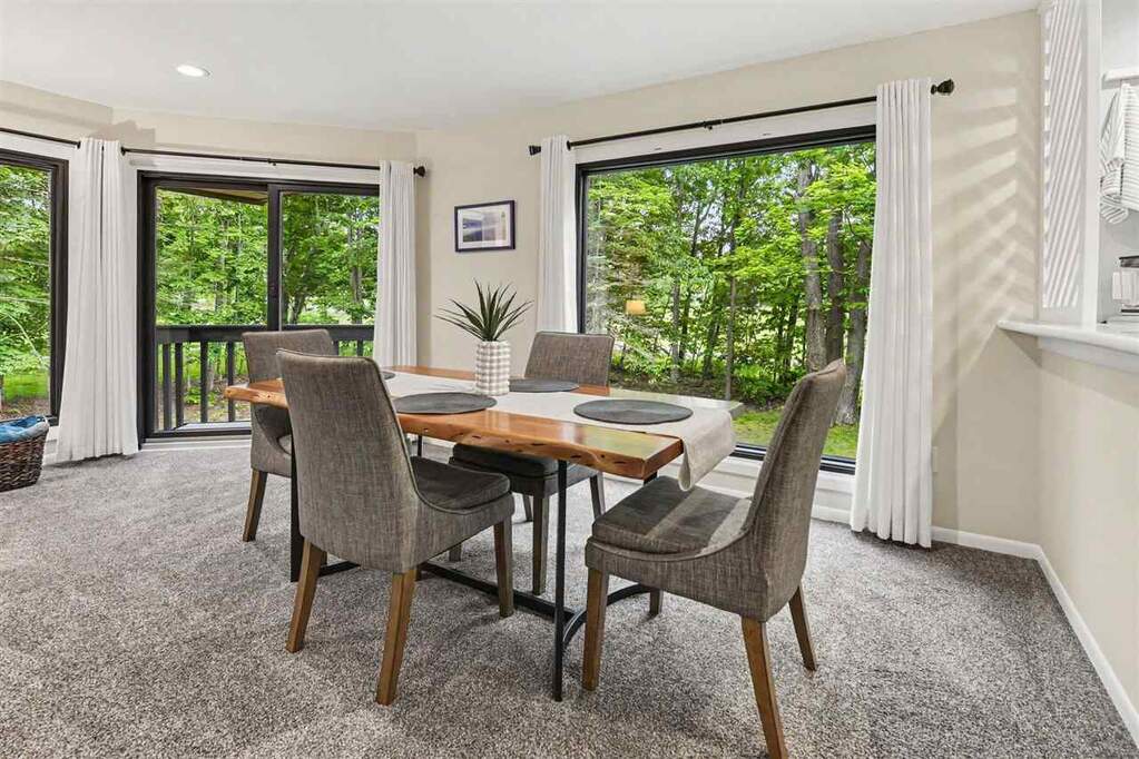 Dining Area with a view of the Golf Course