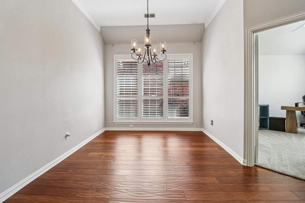 Formal Dining room.  Perfect for a large table!