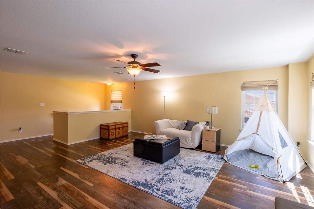 Upstairs Family Room with LPV