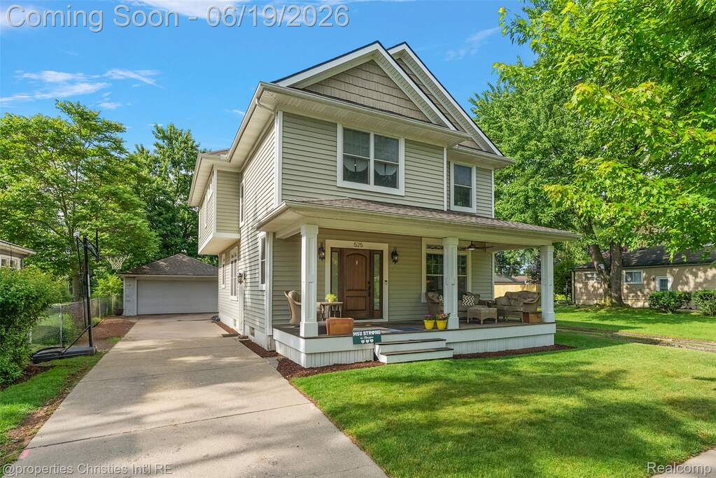 porch with white columns