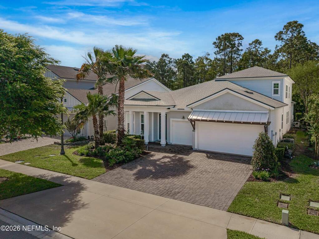 Coastal home on a preserve lot WITH a POOL