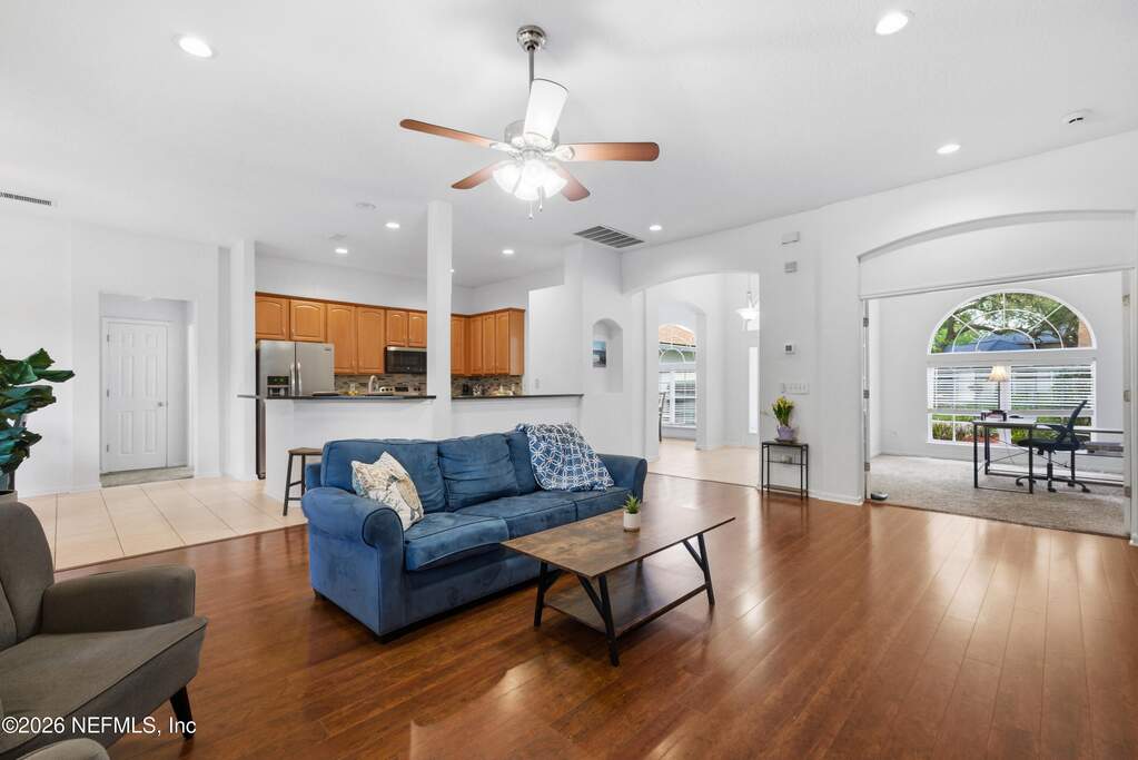 Kitchen opens to the main room so host/hostess can be a part of any festivities!
