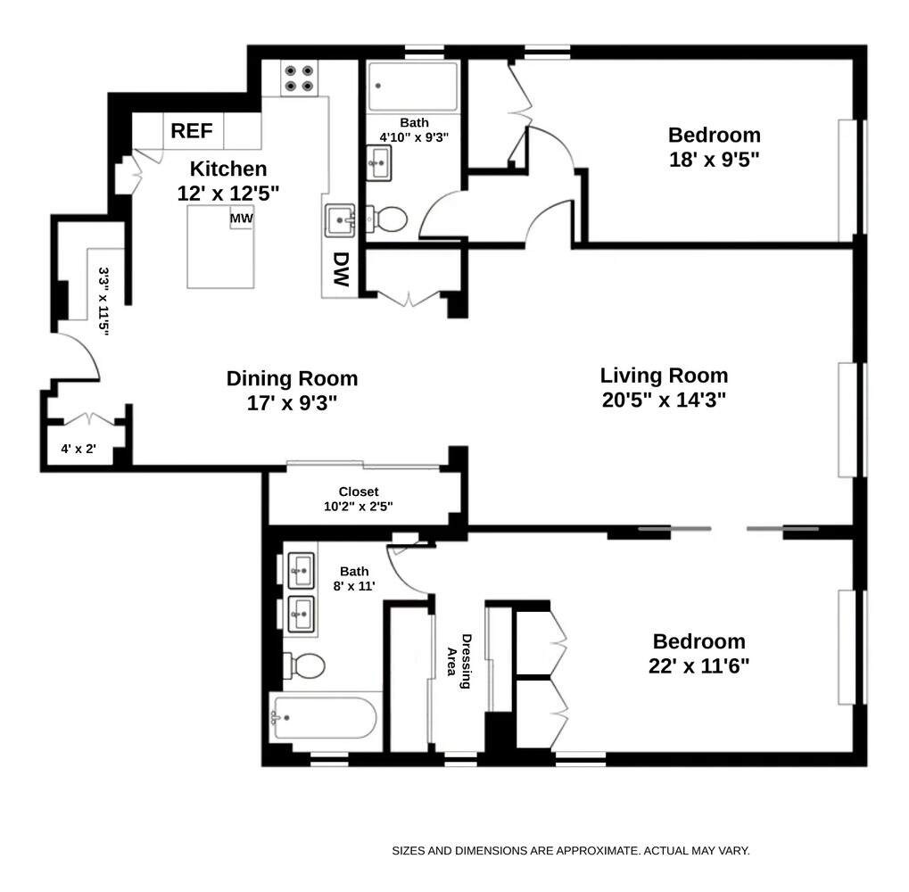 2 Bedroom Apartment/Flat's Image 21