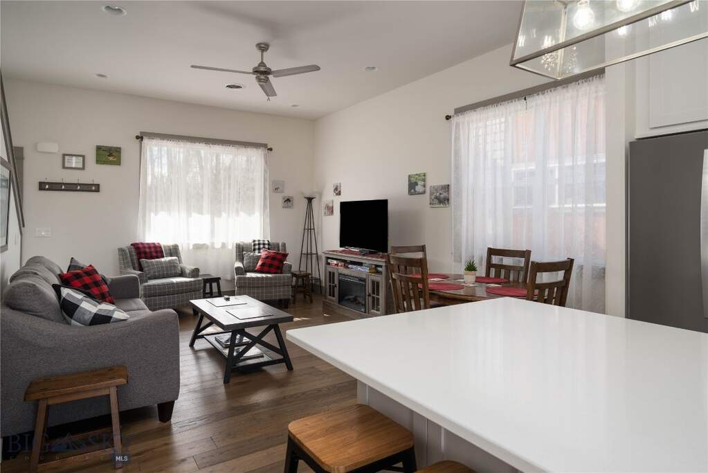 View from kitchen