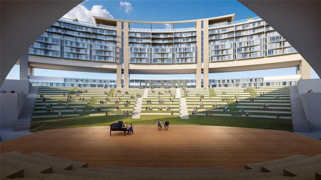 White Rocks Amphitheater & Hotel Rendering