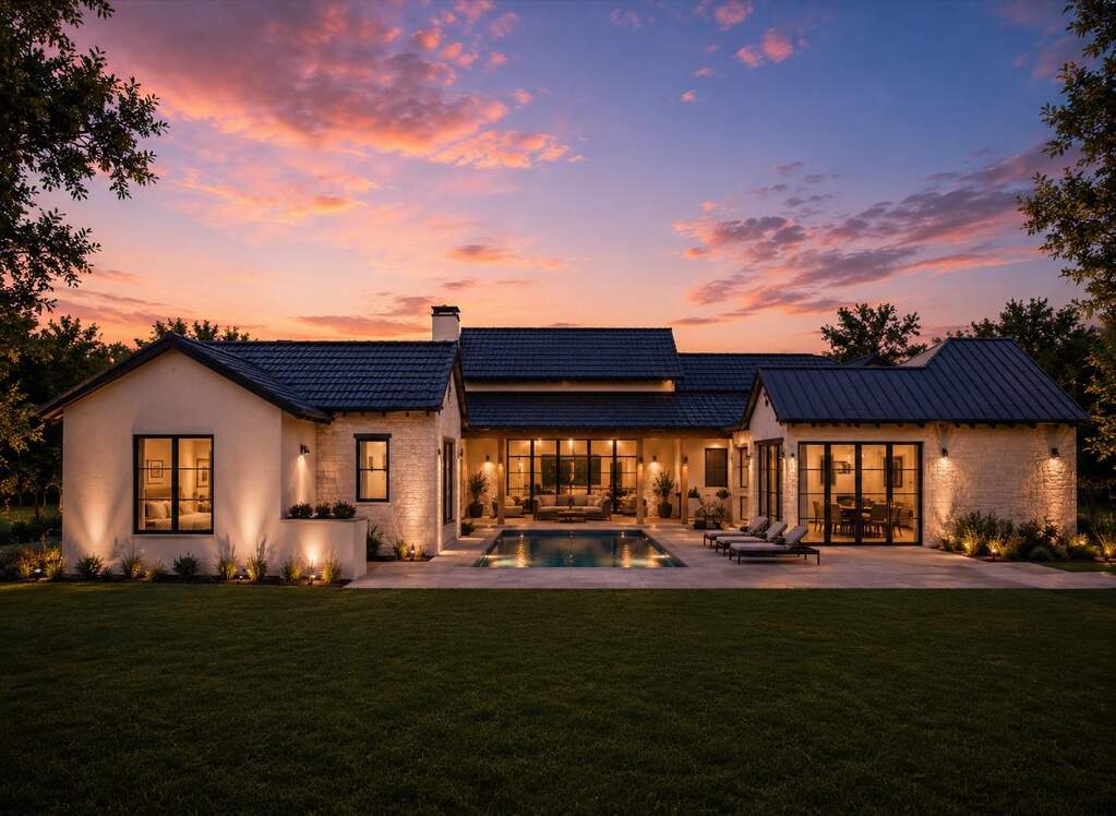 Rendering shown is conceptual only. Builder offers multiple custom designs at a variety of price points, or bring your own builder. To further explore build options by Adam Patterson of Patte