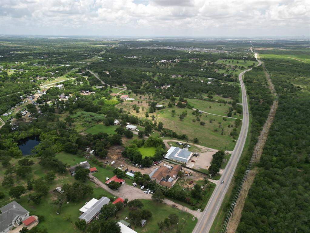 Aerial view of property and surrounding area