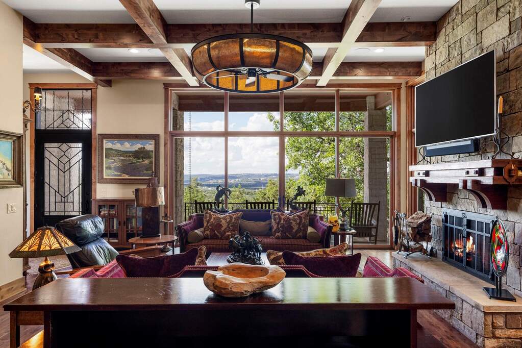 Oversized windows and sliders for indoor/outdoor living and panoramic views