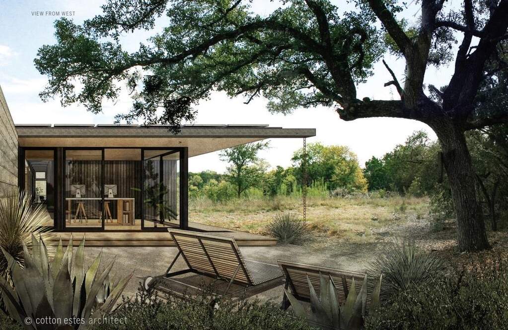 Outdoor Rendering by Cotton Estes Architect