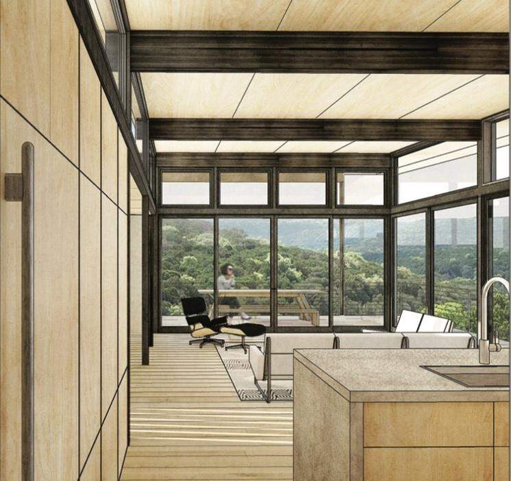 Interior Rendering by Cotton Estes Architect