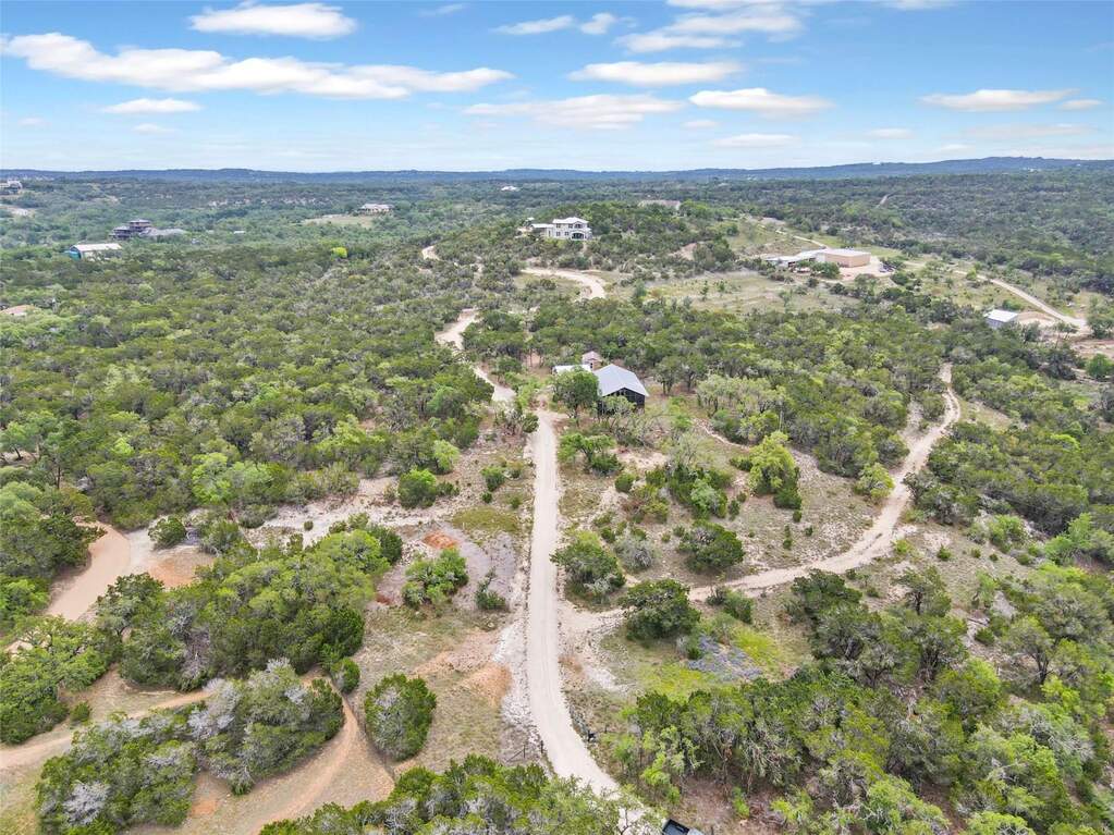 Aerial overview of property.