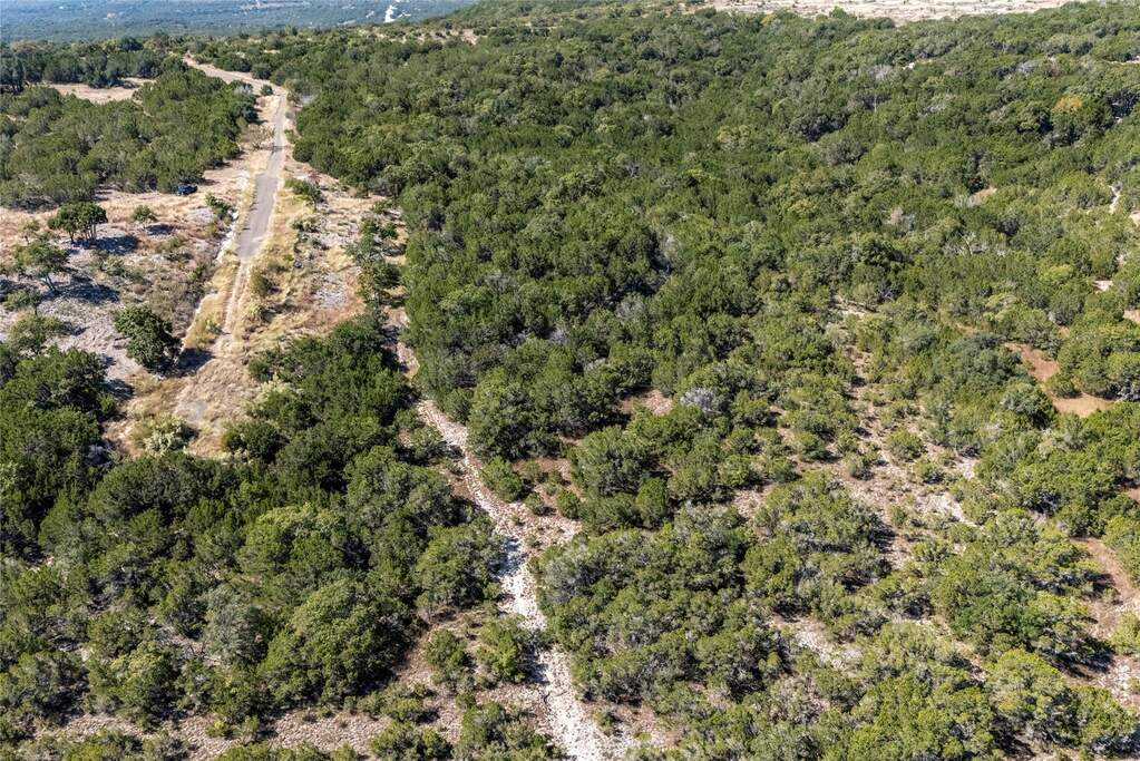 Aerial view of property