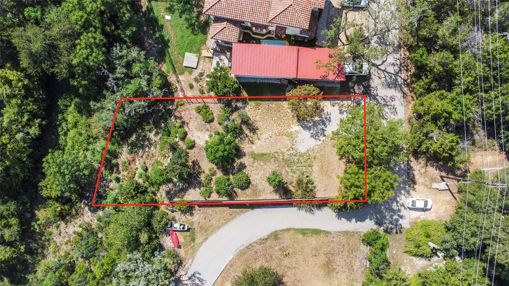 View of property location with property parcel outlined